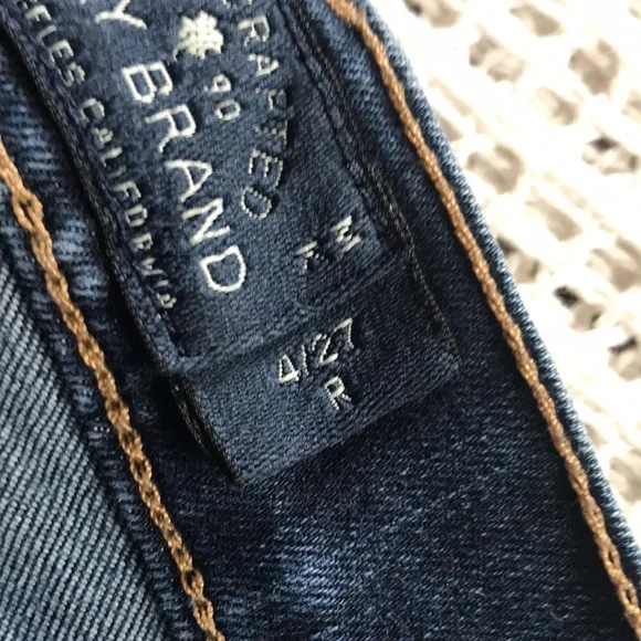 Lucky Sofia Skinny Re-Hemmed Women's Size 4/27 Dark Wash Ankle Jeans - Picture 4 of 9